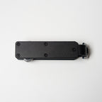 Vault Key Case in Midnight Black shown flat on white background
